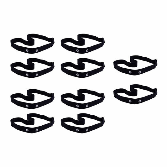 Soft Universal Replacement Exercise Heart Rate Monitor Strap x10 Combo