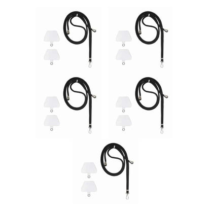 Universal Cell Phone Adjustable Lanyard/Crossbody Safety Tether Strap x5 Combo