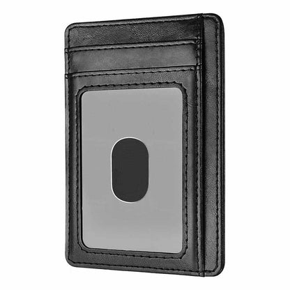 Minimalist Vegan Leather CardCash Holder RFID Protection