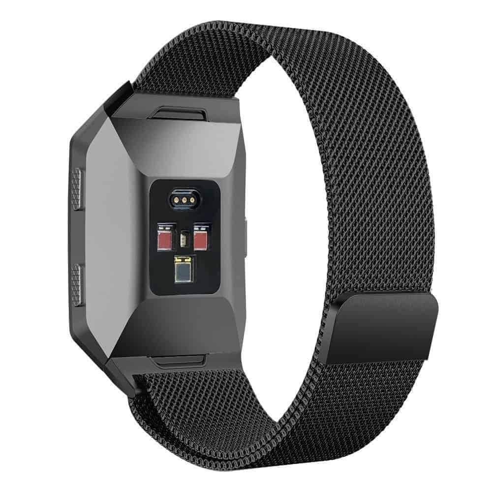 Fitbit Ionic replacement Milanese loop strap - Silver