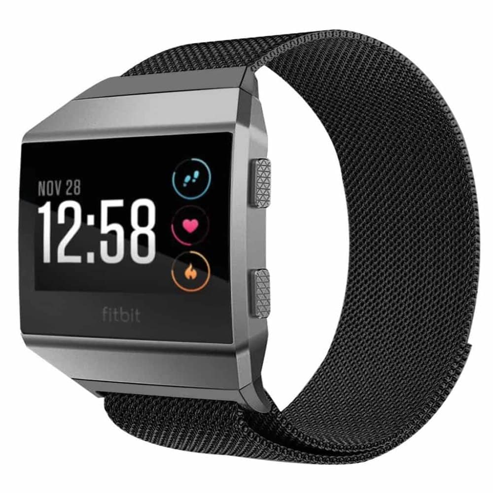 Fitbit Ionic replacement Milanese loop strap - Silver