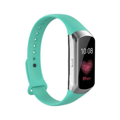 Silicone Strap for Samsung Galaxy Fit SM-370 - Frost Blue