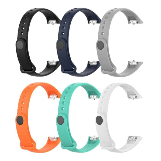 Silicone Strap for Samsung Galaxy Fit SM-370 - Black