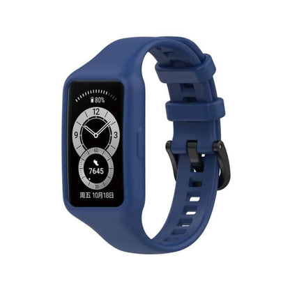 Silicone Strap for Honor Band 6/Huawei Band 6/Pro - Frost Blue