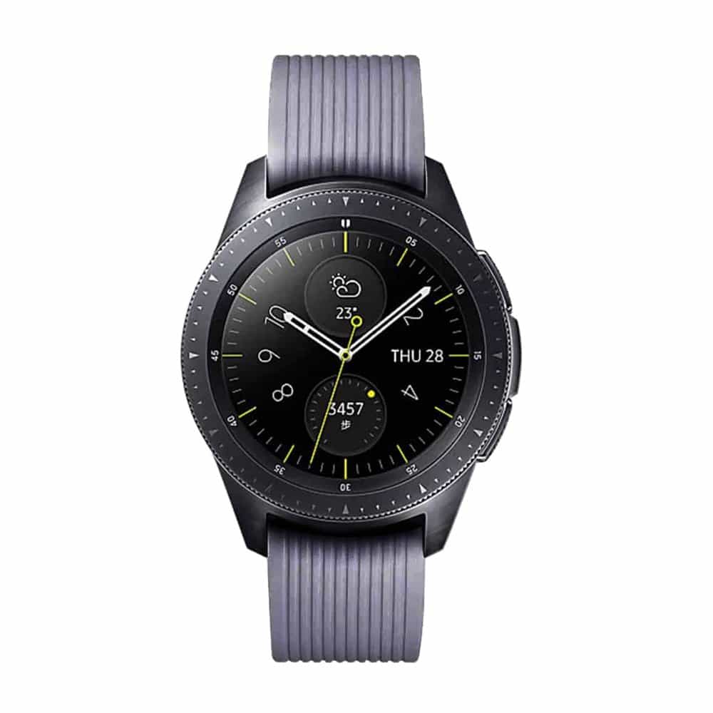 22mm Silicone Strap For Samsung Galaxy SM-R810- Grey (M/L)