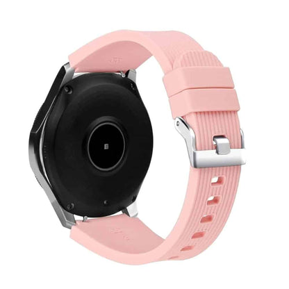 22mm Silicone Strap For Samsung Galaxy SM-R810- Grey (M/L)
