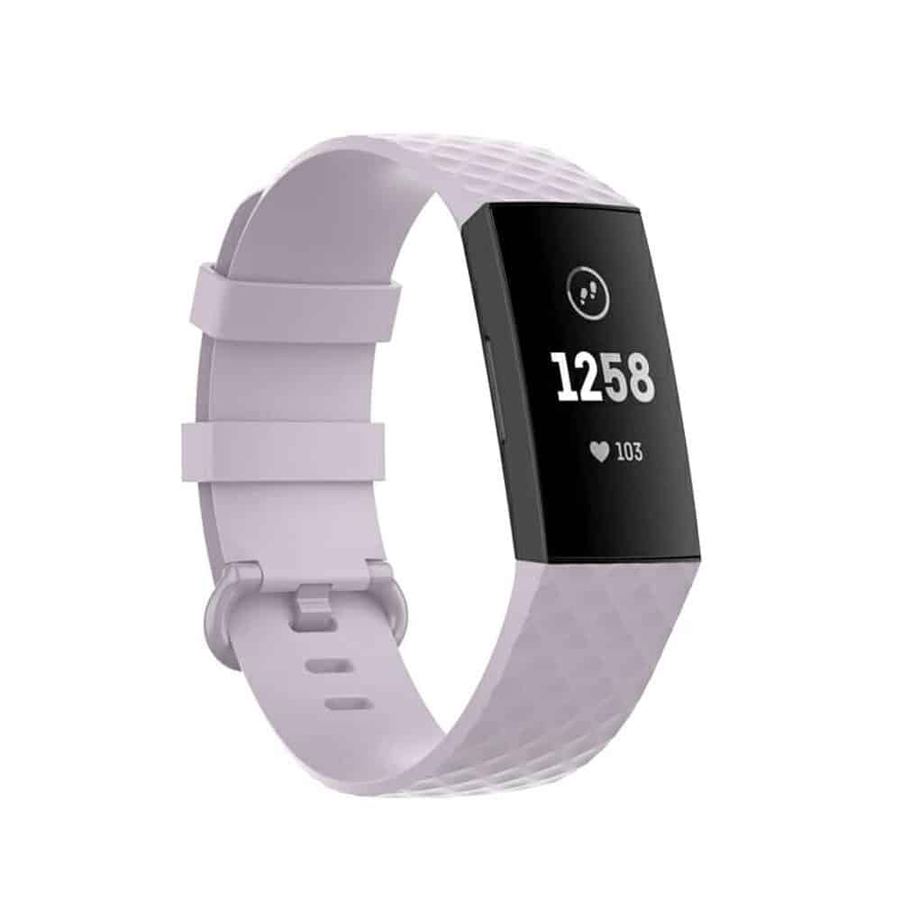 Silicone Strap for Fitbit Charge 3/4, Sense S/M - Turquoise Blue