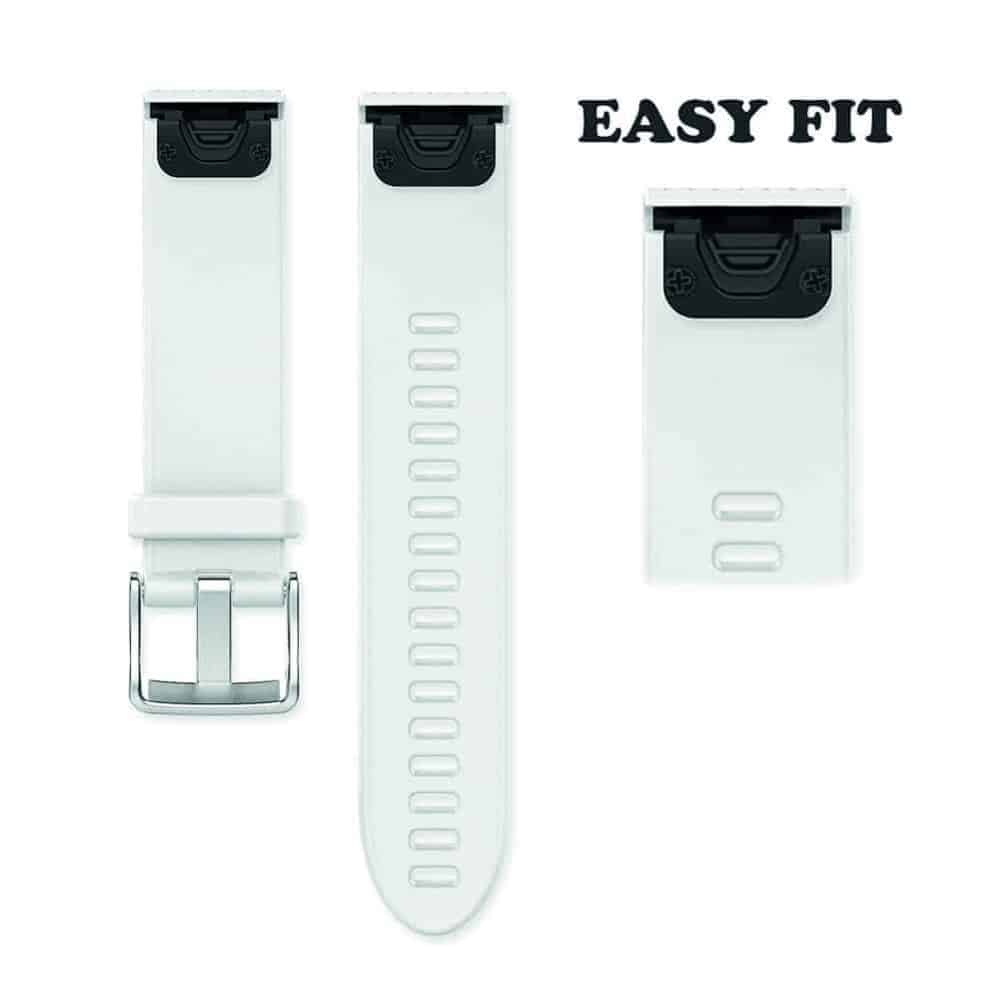 Silicone Strap for 20mm Garmin Fenix 5S/6S Plus Watch - Frost Blue