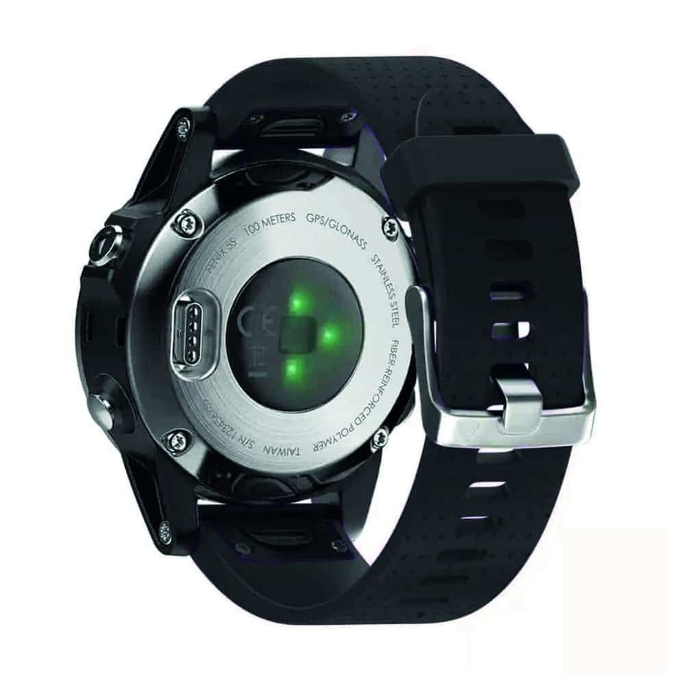 Silicone Strap for 20mm Garmin Fenix 5S/6S - Green