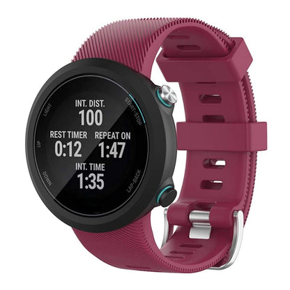 Silicone Strap for Garmin Forerunner 45  - Black