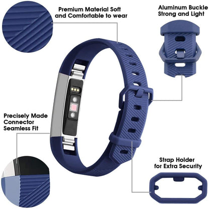 Silicone Strap for Fitbit Alta (S/M) - Rose Gold