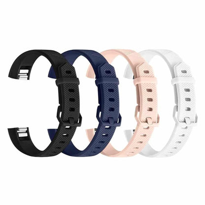 Silicone Strap for Fitbit Alta (M/L) - Black