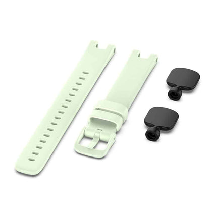 Garmin Lily Watch replacement silicone strap - White