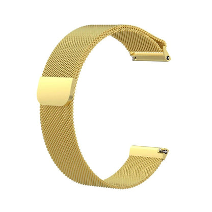 Stainless Steel Milanese Strap for Fitbit Versa- Rainbow- S/M