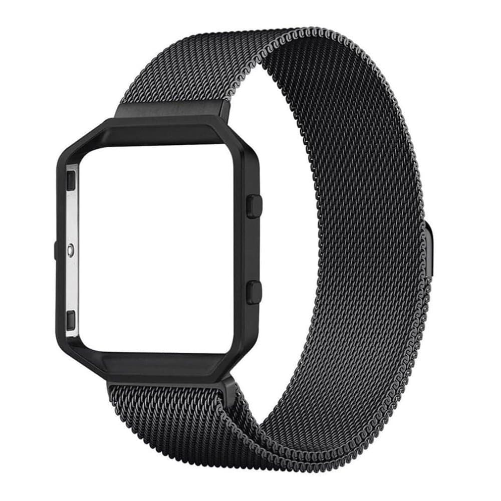 Fitbit Blaze metal frame Milanese strap - Rose gold (S-M)