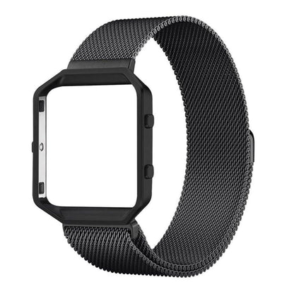 Fitbit Blaze metal frame Milanese strap - Rose gold (S-M)