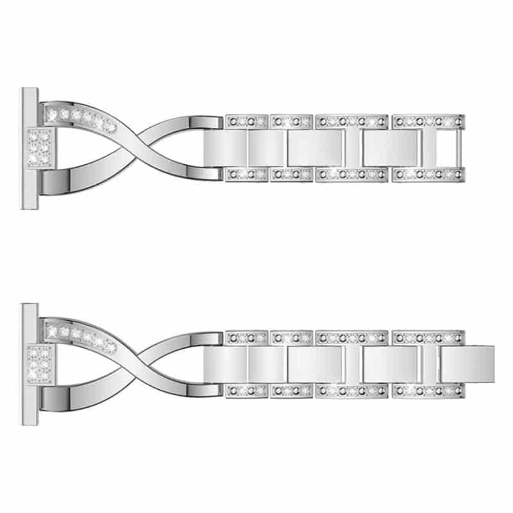 Stainless Steel Bracelet Strap for Fitbit Versa - Black