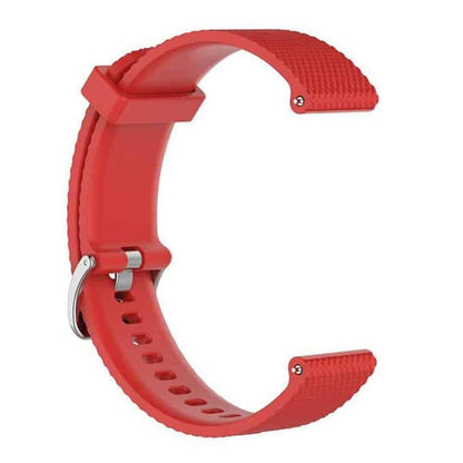 20mm Universal brand replacement silicone watch strap - Pink (M-L)