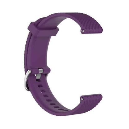 20mm Universal brand replacement silicone watch strap - Blue (M-L)