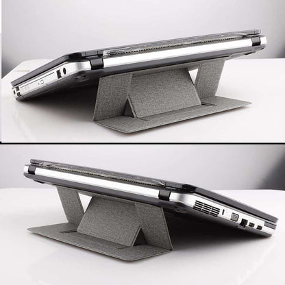 Adjustable Laptop Tablet iPad Macbook Foldable Stand - Black