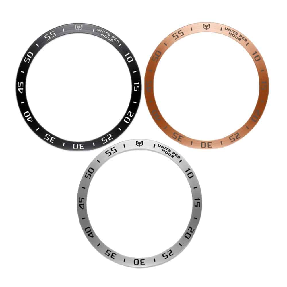 Stainless Steel Bezel Ring for Samsung Galaxy 46mm Watch - Rose Gold