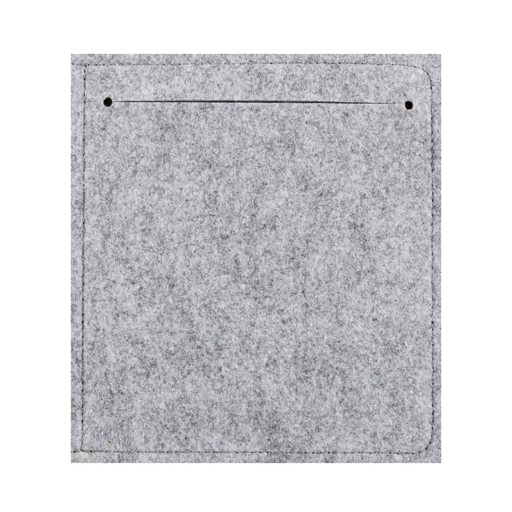 MacBook suede & felt protective laptop sleeve - Light grey (15.4 inch)