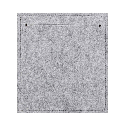 MacBook suede & felt protective laptop sleeve - Light grey (15.4 inch)