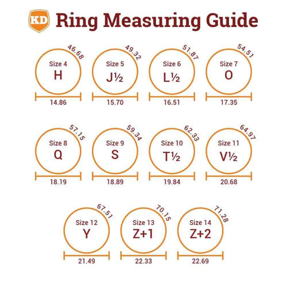 Silicone Ring Set of 4 Size USA 9 RSA S (8mm/8.5mm width)