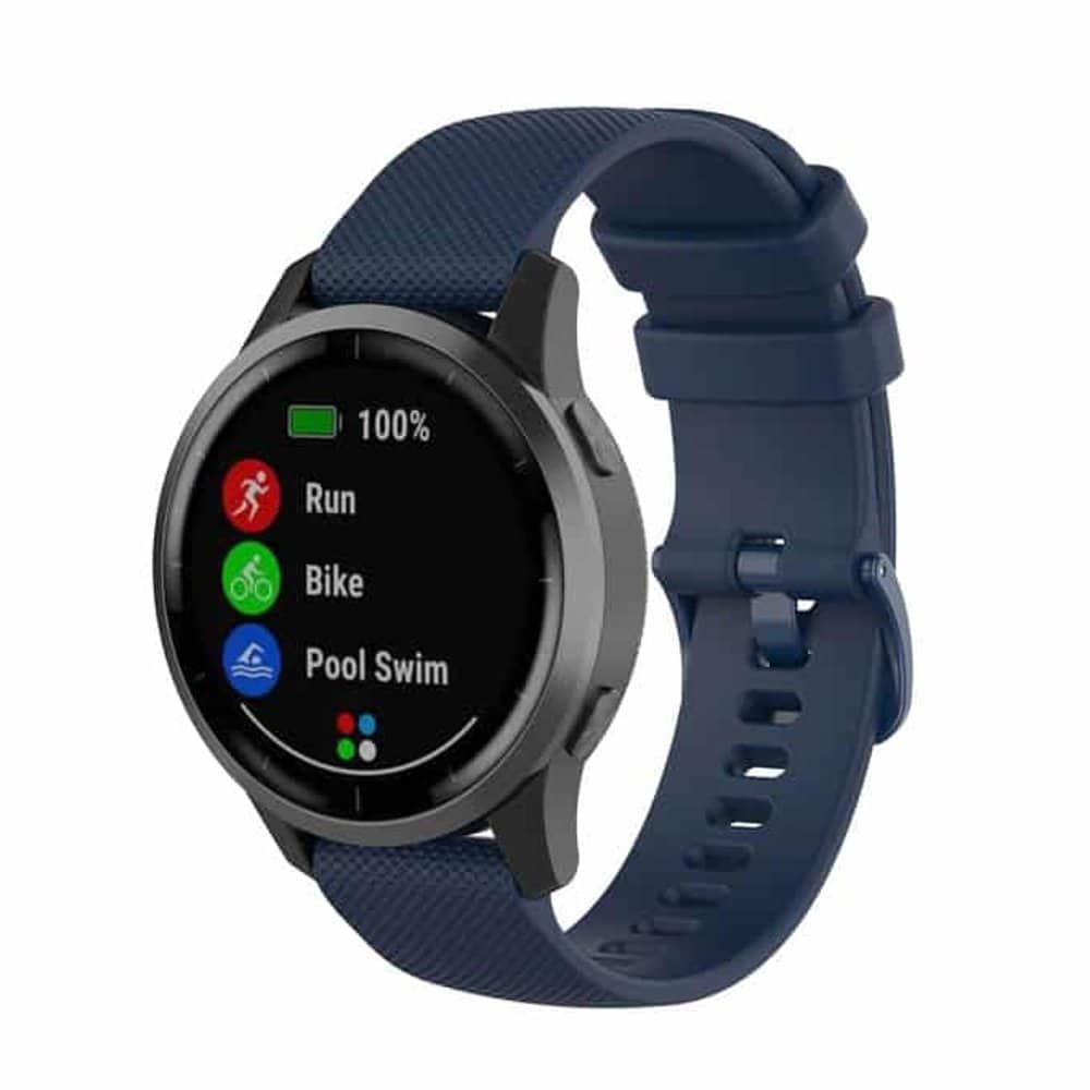 Silicone Strap for Garmin Venu Square - White