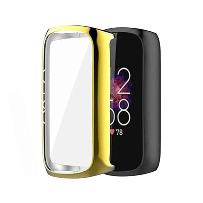 Fitbit Luxe Replacement TPU Silicone Protective Case - Silver