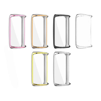 Fitbit Luxe Replacement TPU Silicone Protective Case - Silver