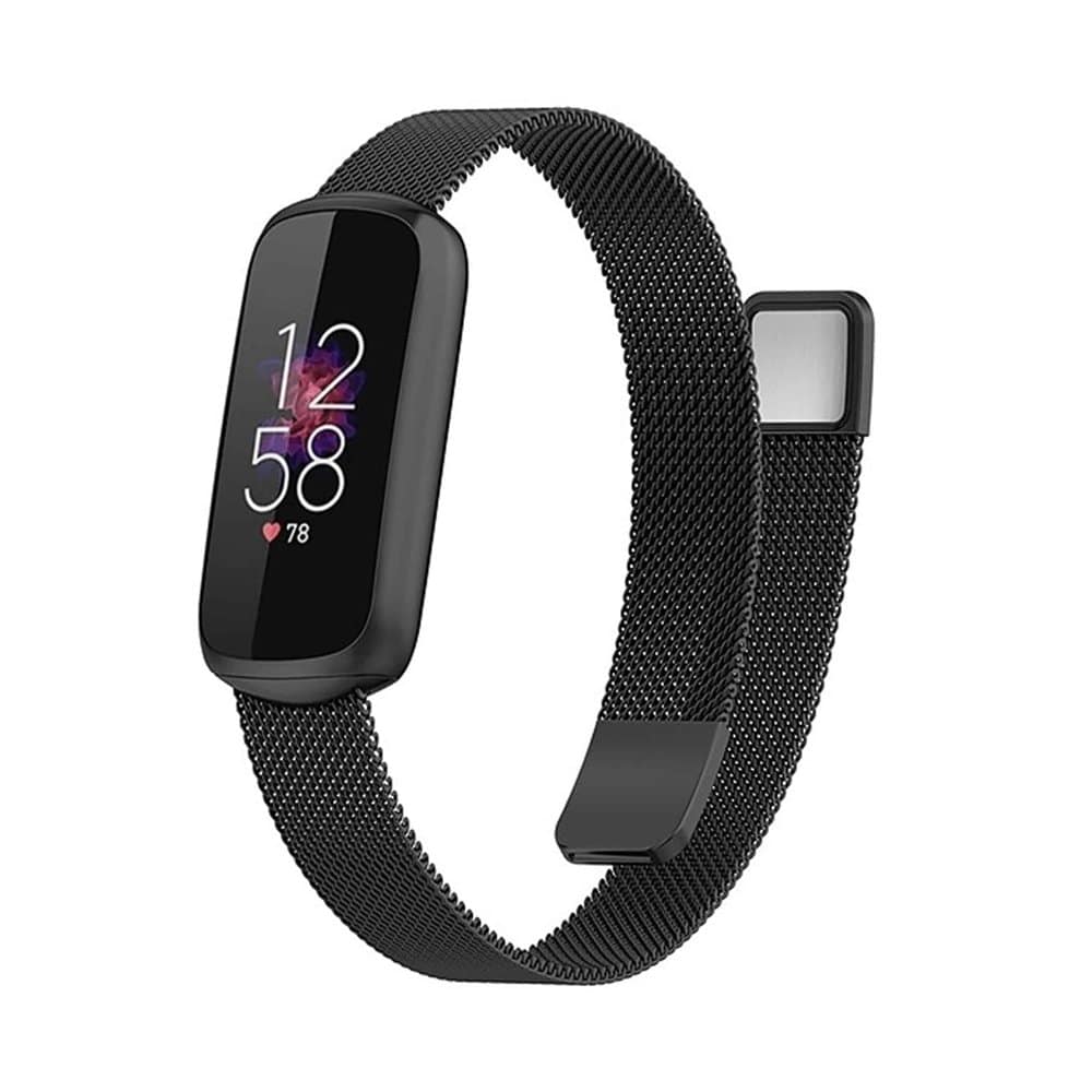 Fitbit Luxe Replacement Meshy Milanese Strap - Rose Gold