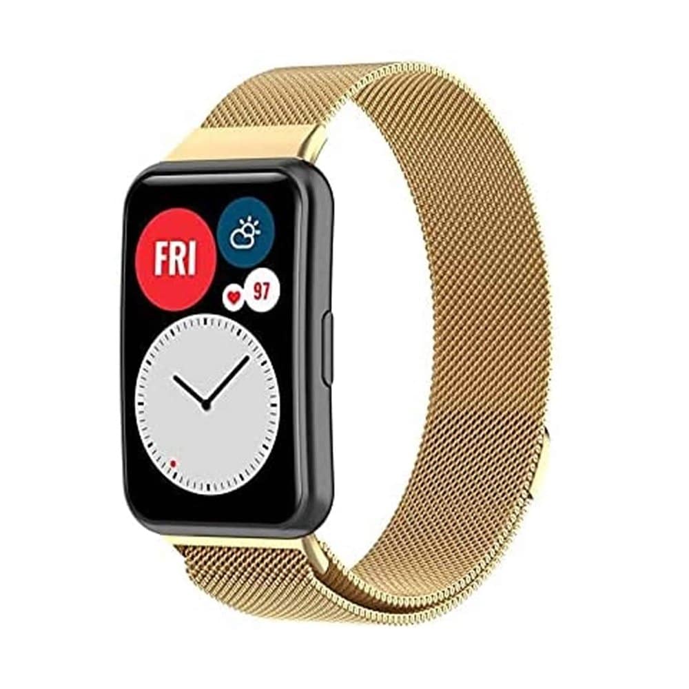 Milanese Strap for Huawei Watch Fit - Gold