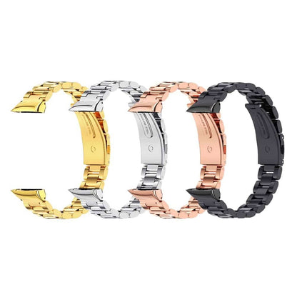 Stainless Steel Strap for Huawei band 6 - Rose Gold + Link removal tool