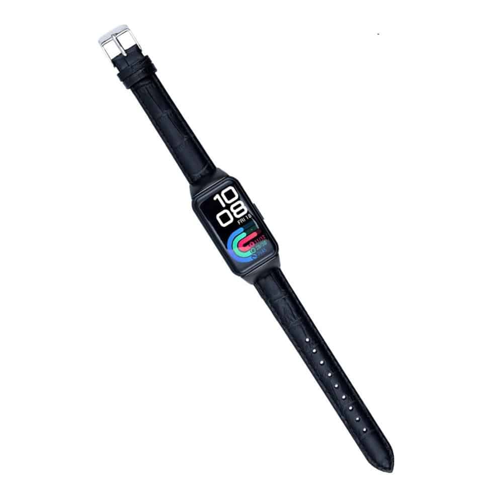 Leather Band for Huawei band 6 - Blue