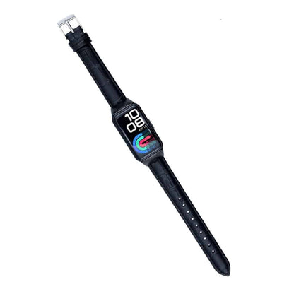 Leather Band for Huawei band 6 - Blue