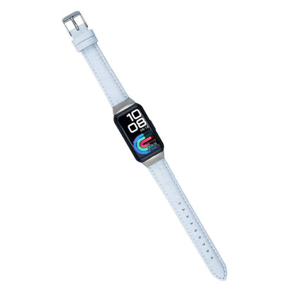 Leather Band for Huawei band 6 - Blue