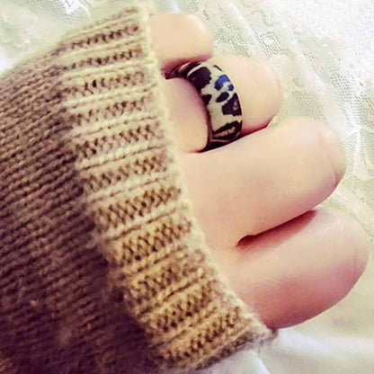 Leopard Silicone Ring - 9#