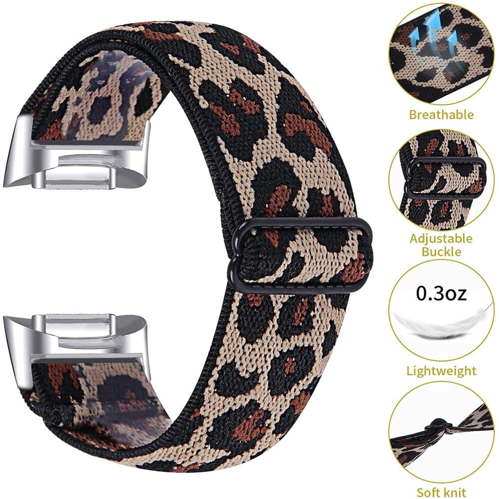 Nylon Band for Fitbit Charge 5 - Rainbow