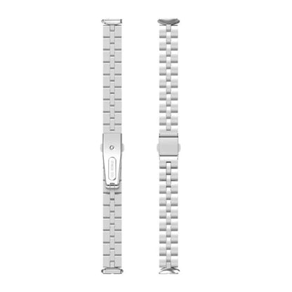 3 links stainless steel band for Fitbit Luxe - Black