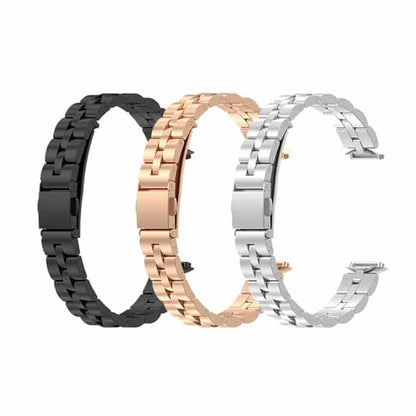 3 links stainless steel band for Fitbit Luxe - Black