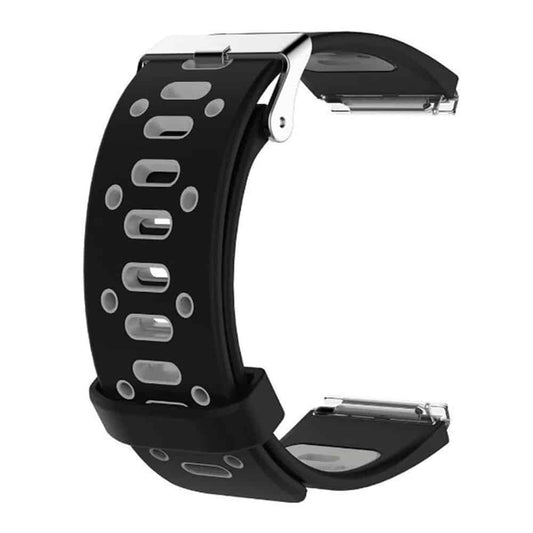 Silicone Band for Fitbit Blaze - Black+Grey