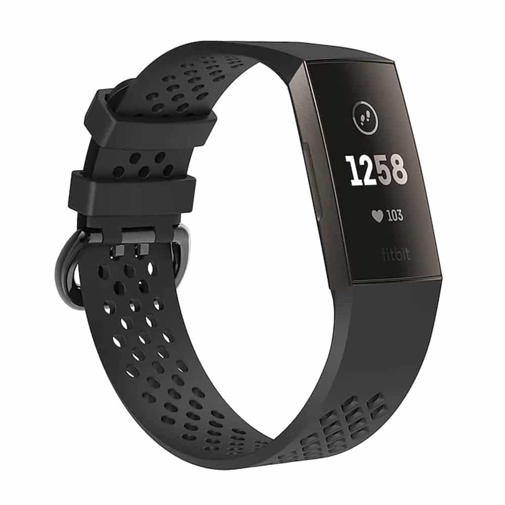 Silicone Band for Fitbit Charge 3(S/M) - White