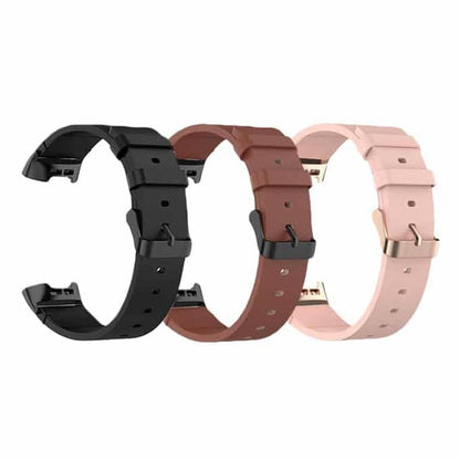 Leather Band for Fitbit Charge 3/SE/4 - Pink