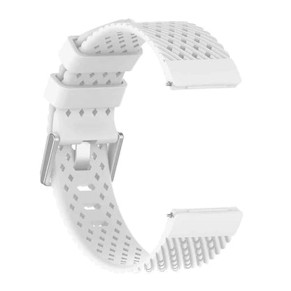 Silicone Strap for Fitbit Versa(M/L) - Frost Blue