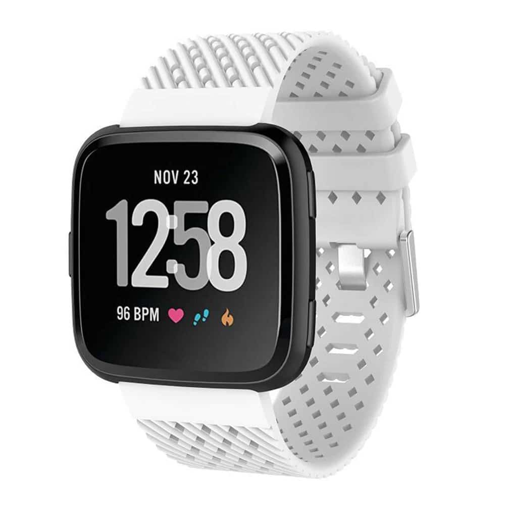 Silicone Strap for Fitbit Versa(M/L) - Frost Blue