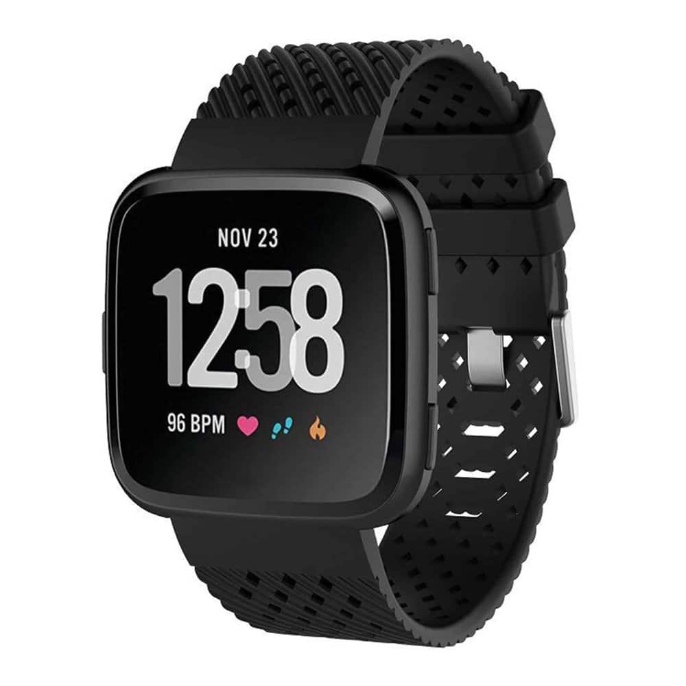 Silicone Strap for Fitbit Versa(M/L) - Frost Blue