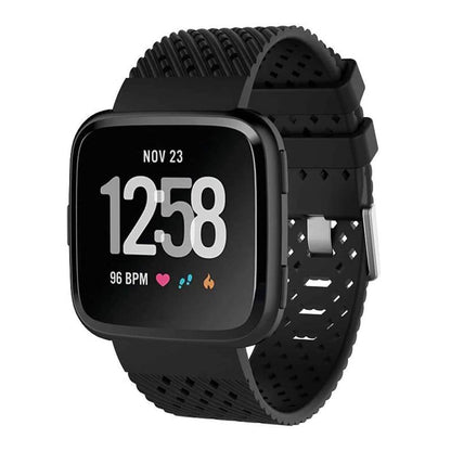 Silicone Strap for Fitbit Versa(M/L) - Frost Blue