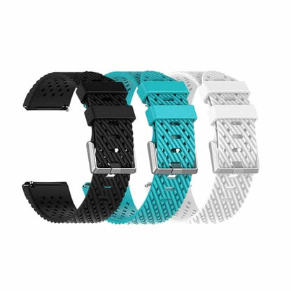 Silicone Strap for Fitbit Versa(M/L) - Frost Blue
