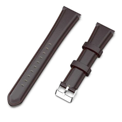 Leather Band for Fitbit Versa/2/Lite Blaze(23mm) - Black